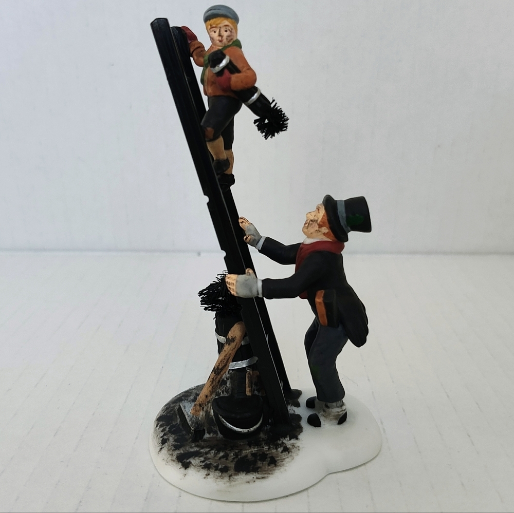 VTG Dept 56 Chimney Sweep And Son Dickens' Village The Heritage Collection